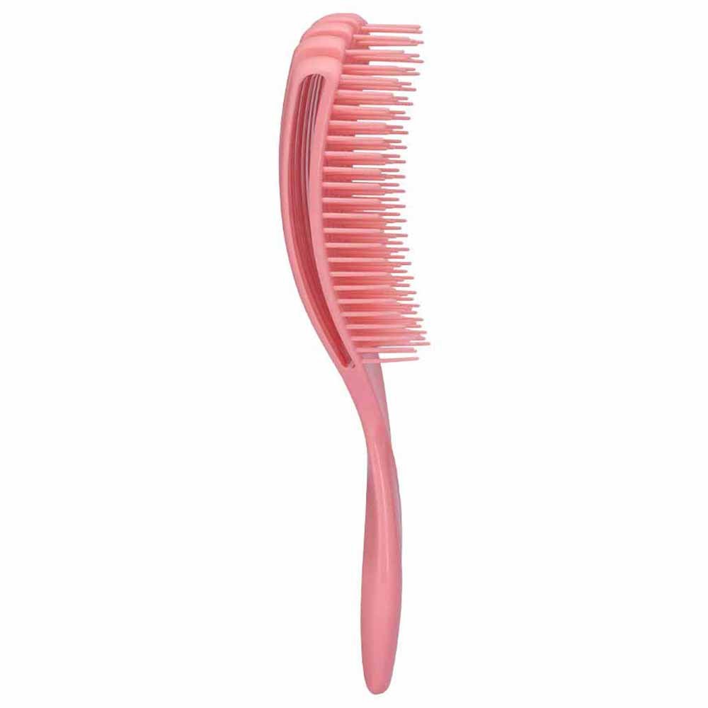 Escova de Cabelo Ricca Fitagem Power Cachos Rosa 2
