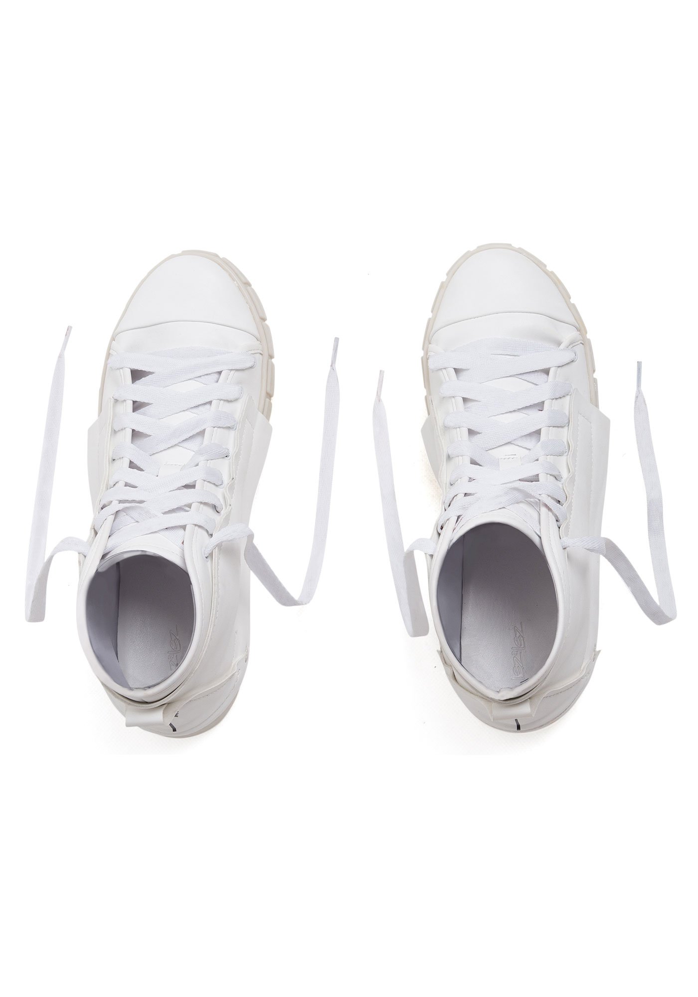 Tênis Cano Médio Flatform Branco 3