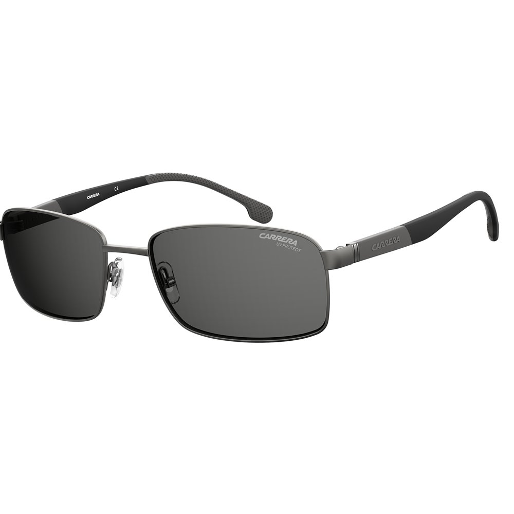 Óculos De Sol Solar Carrera 8037/S Preto Sólido Preto 1