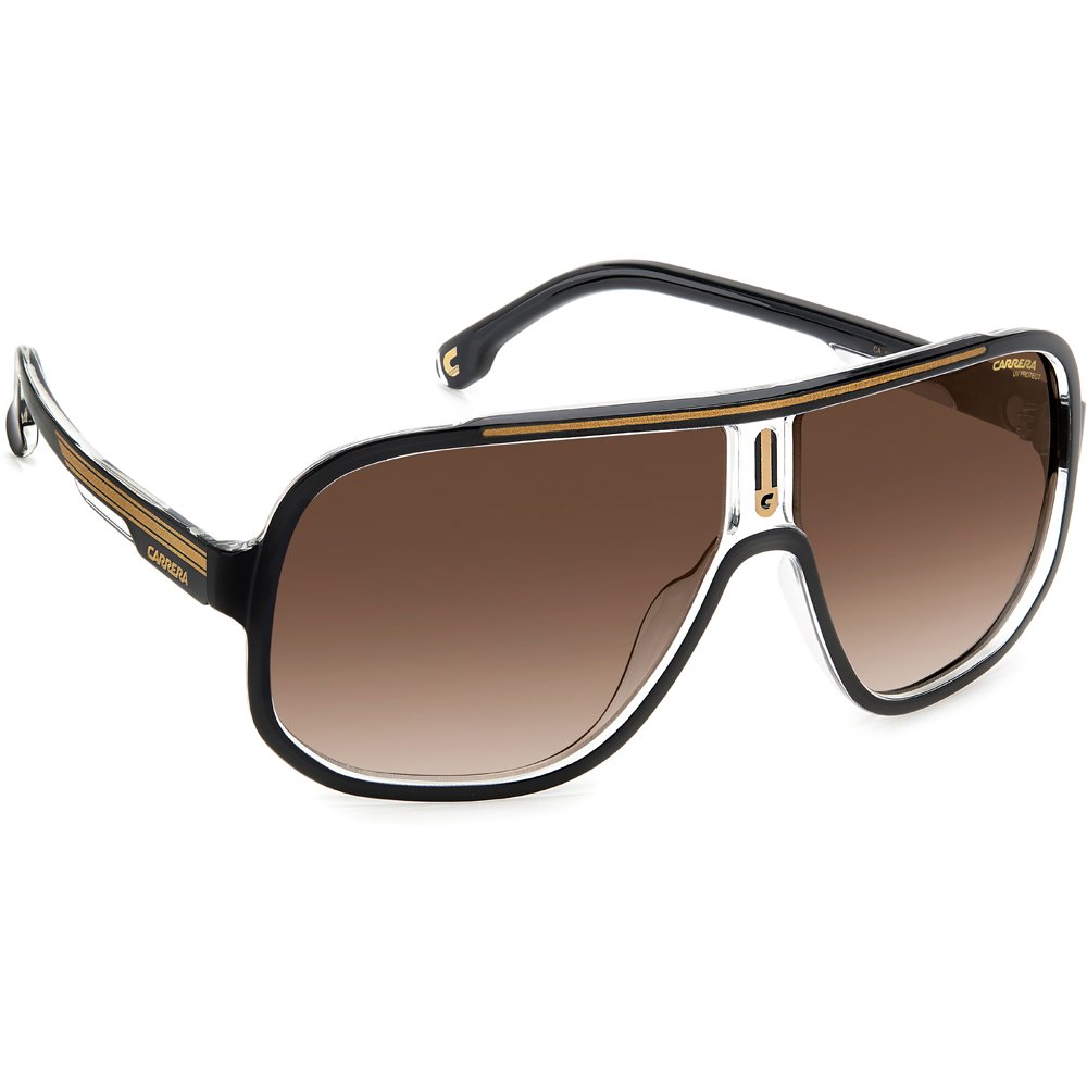 Óculos de Sol Carrera 1058S 2M2 63HA Preto Masculino Preto 3