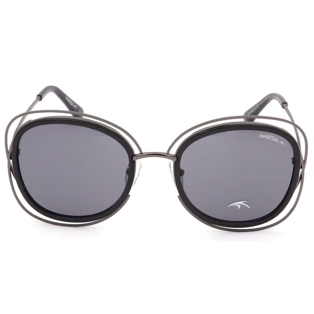 Óculos de Sol Solar Maresia Guaruja SP AV123 Feminino Preto Preto 2