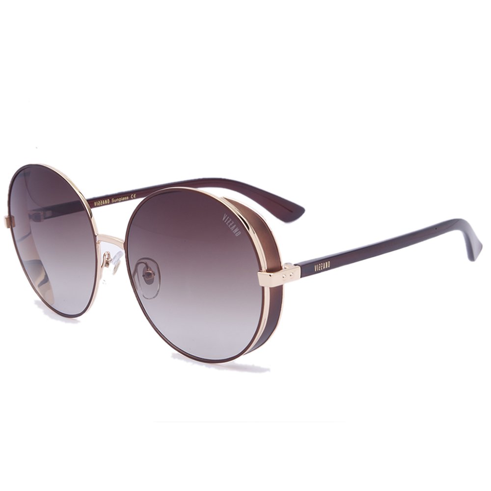 Óculos de Sol Solar Vizzano Diamond CX C100 Degradê Preto