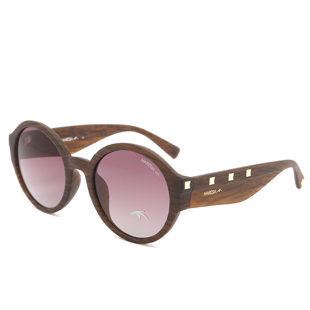 Óculos de Sol Solar Maresia Beach 18 C200 Degradê Marrom Marrom