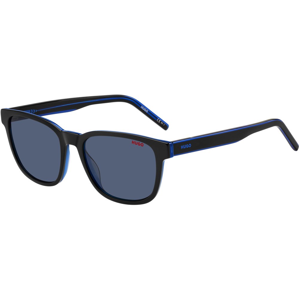 Óculos de Sol Hugo Boss 1243 S D51 54KU Preto Masculino Azul 1