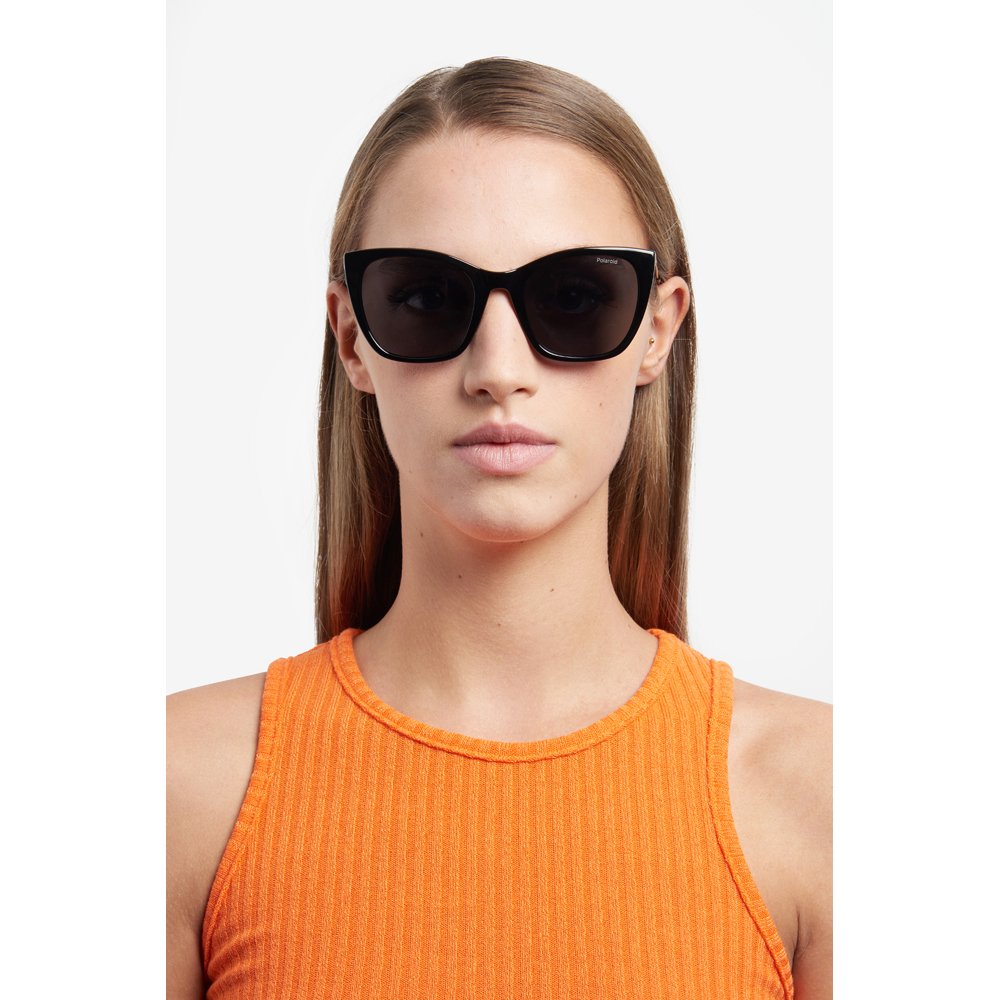 Óculos de Sol Polaroid 4144 S X 807 52M9 Preto Polarizado Preto 5