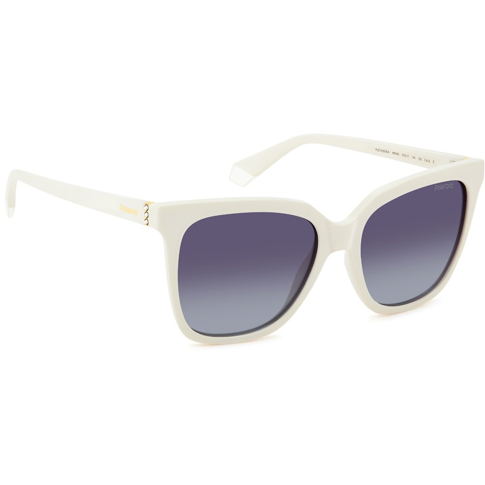 Óculos de Sol Polaroid 4155 S X VK6 55WJ Branco Polarizado Branco 2