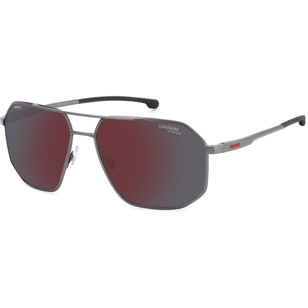 Óculos de Sol Carrera Ducati 037S R80 61H4 Polarizado Chumbo