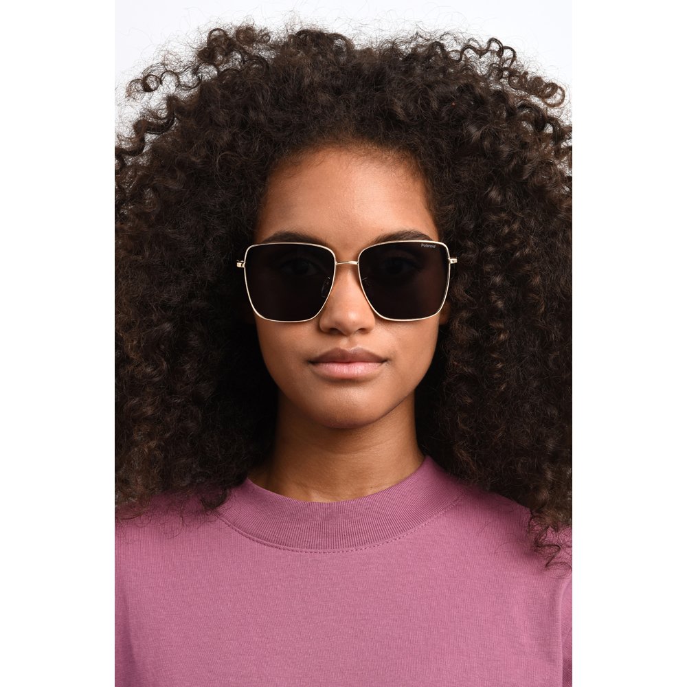 Óculos de Sol Polaroid 6164 G SHL 59M9 Preto Feminino Preto 6