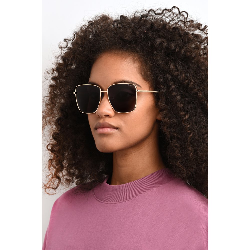 Óculos de Sol Polaroid 6164 G SHL 59M9 Preto Feminino Preto 7