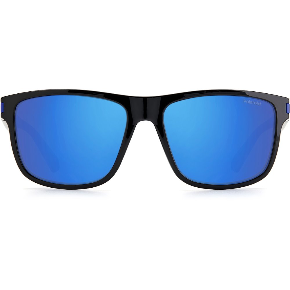 Óculos de Sol Polaroid 2123 S D51 575X Preto Masculino Azul 2