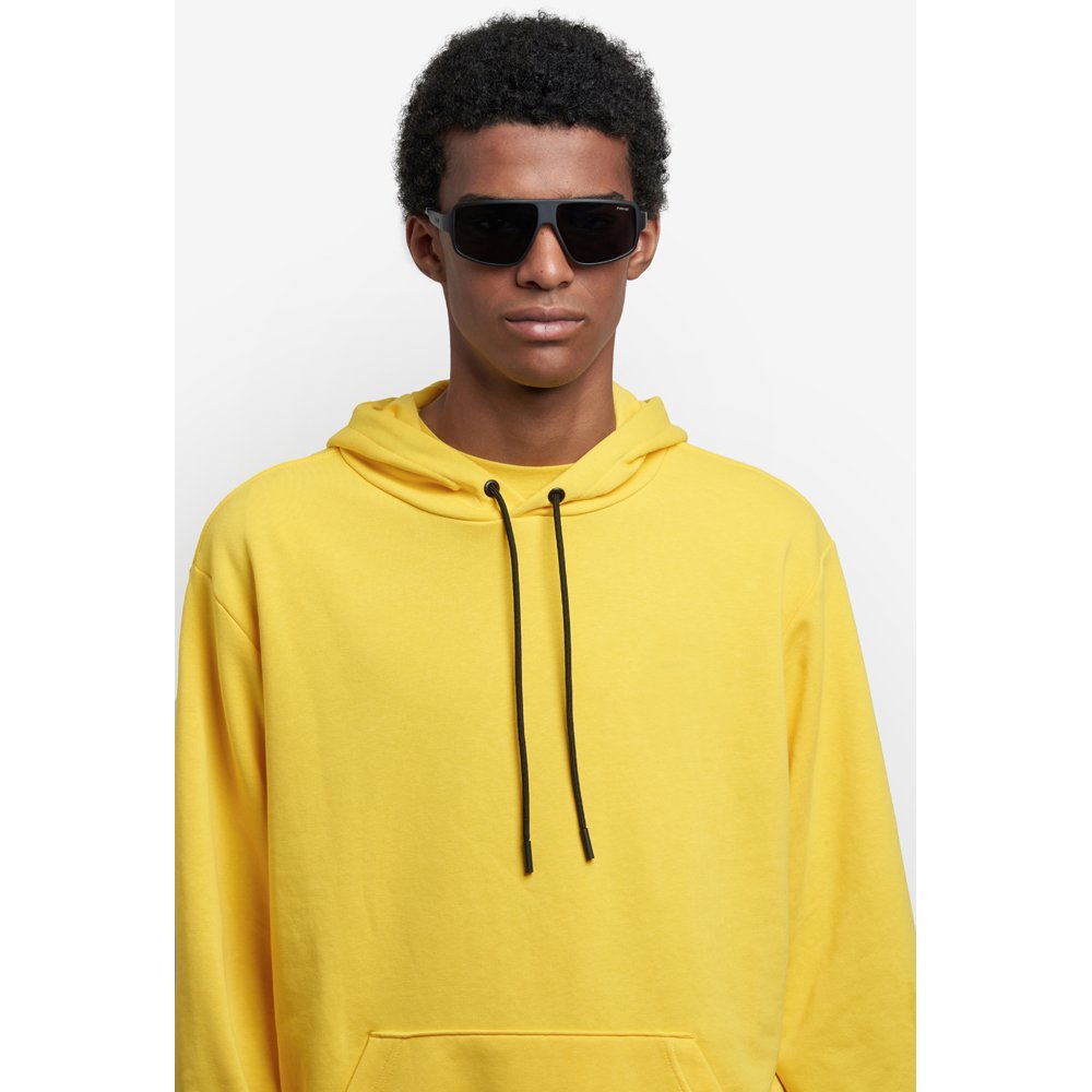 Óculos de Sol Polaroid 7054 S O6W 61M9 Preto Masculino Preto 9