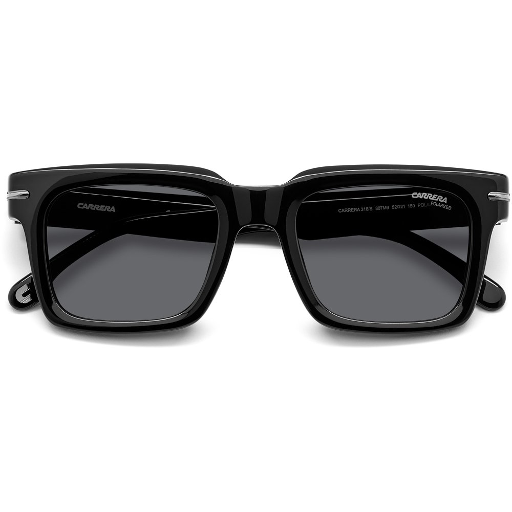 Óculos de Sol Carrera 316 S 807 52M9 Polarizado Preto Preto 5