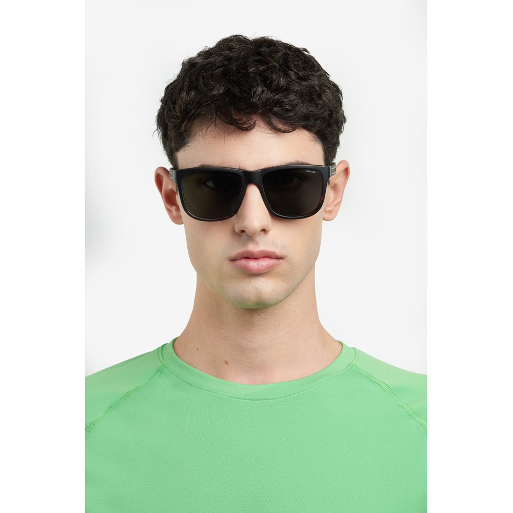 Óculos de Sol Polaroid 2155 S HGC 57UC Marrom Masculino Marrom 7