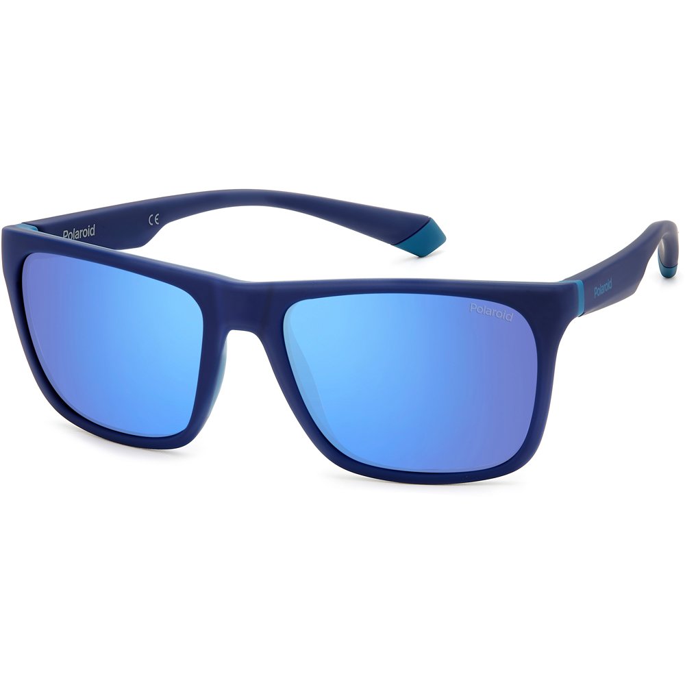 Óculos de Sol Polaroid 2153 S FLL 585X Azul Masculino Azul