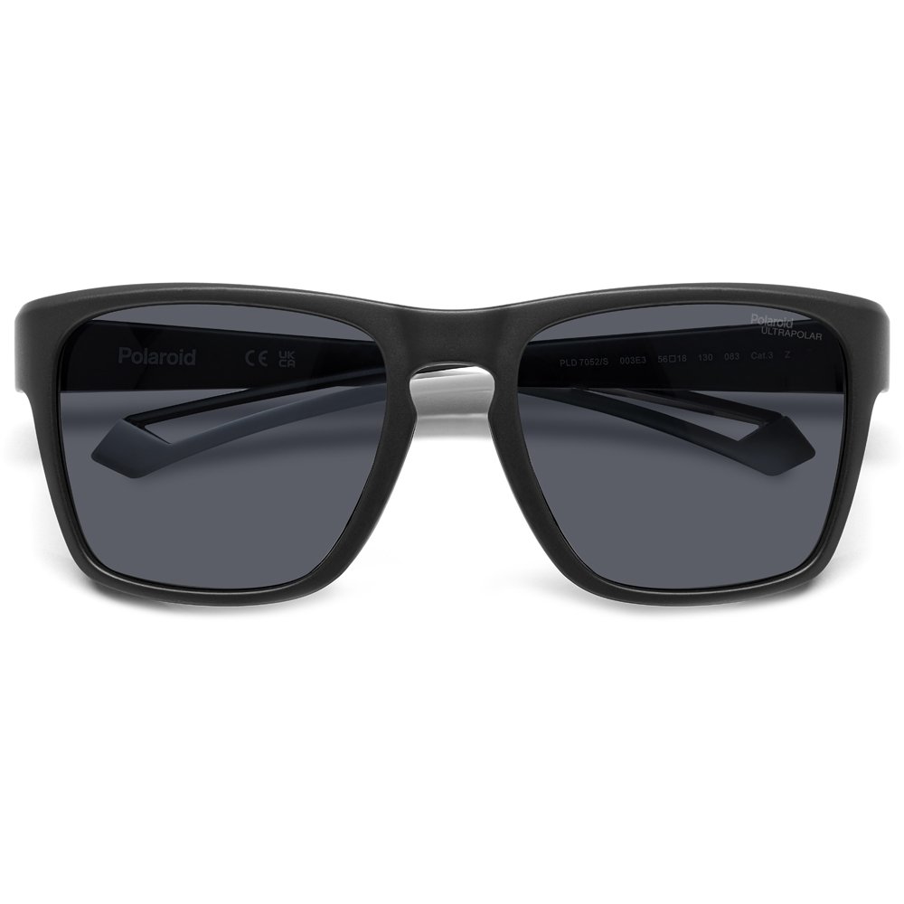 Óculos de Sol Polaroid 7052 S 003 56E3 Preto Masculino Preto 6