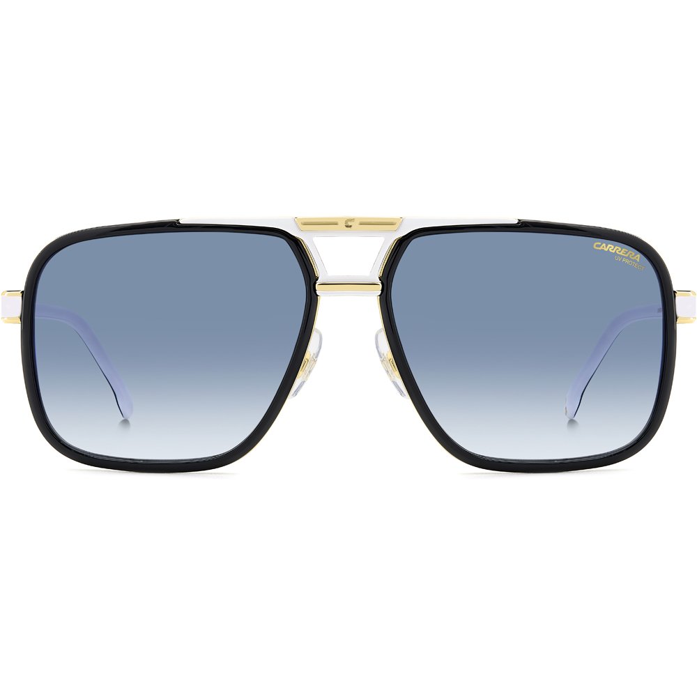 Óculos de Sol Carrera 1071 S 80S 6108 Preto Masculino Dourado 2