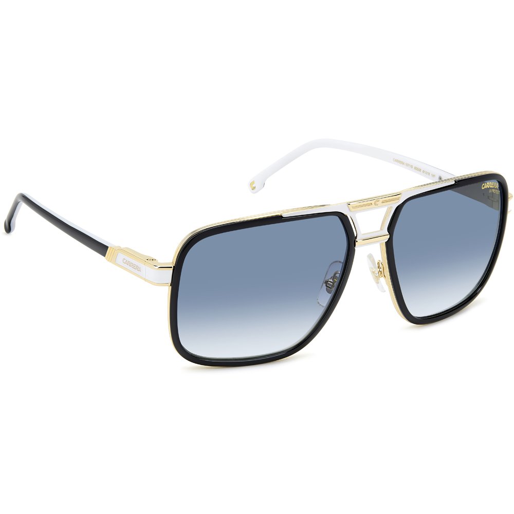 Óculos de Sol Carrera 1071 S 80S 6108 Preto Masculino Dourado 5