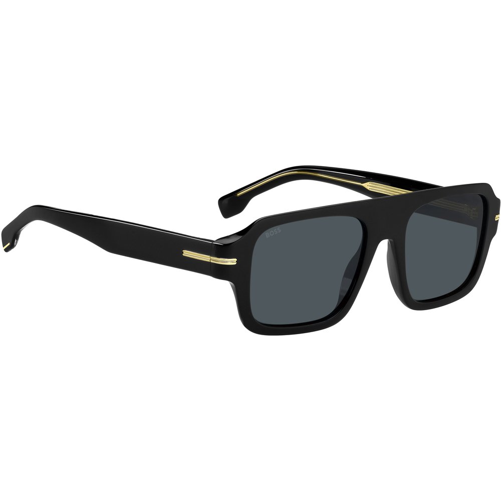 Óculos de Sol Hugo Boss 1595 S 807 53A9 Preto Masculino Preto 4