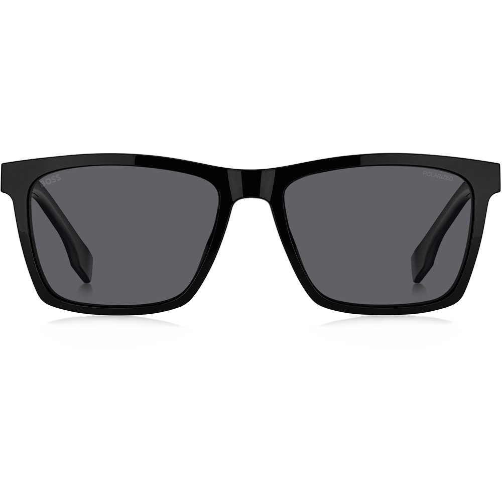 Óculos de Sol Hugo Boss ClipOn 1576CS80756M9 Preto Masculino Preto 2