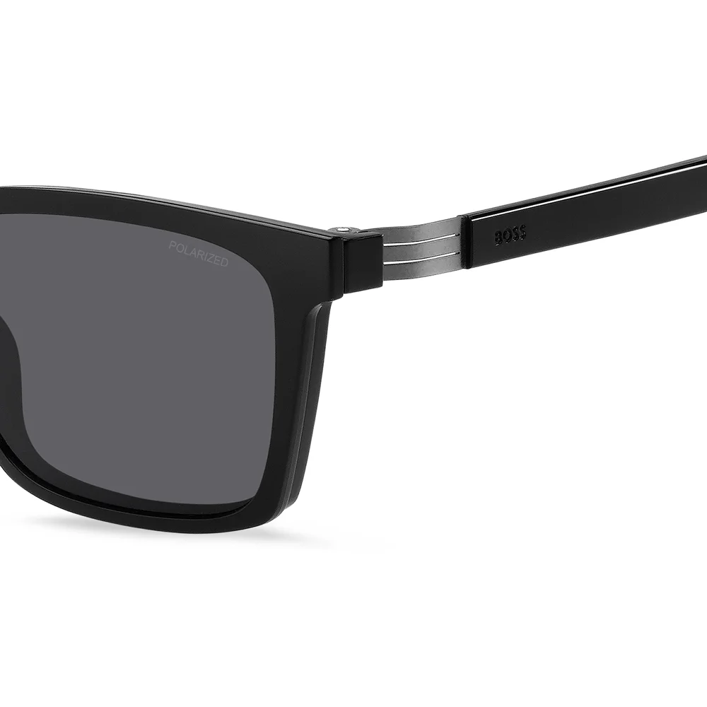 Óculos de Sol Hugo Boss ClipOn 1576CS80756M9 Preto Masculino Preto 3