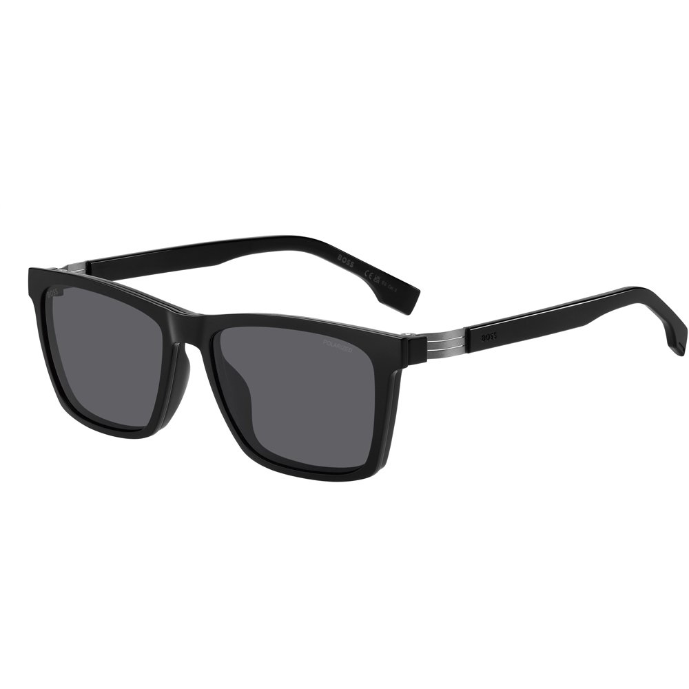 Óculos de Sol Hugo Boss ClipOn 1576CS80756M9 Preto Masculino Preto 4