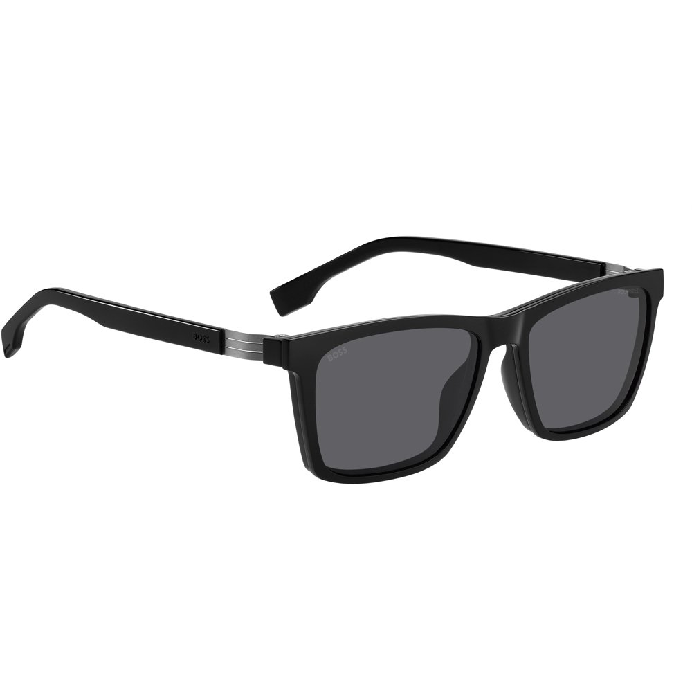 Óculos de Sol Hugo Boss ClipOn 1576CS80756M9 Preto Masculino Preto 5