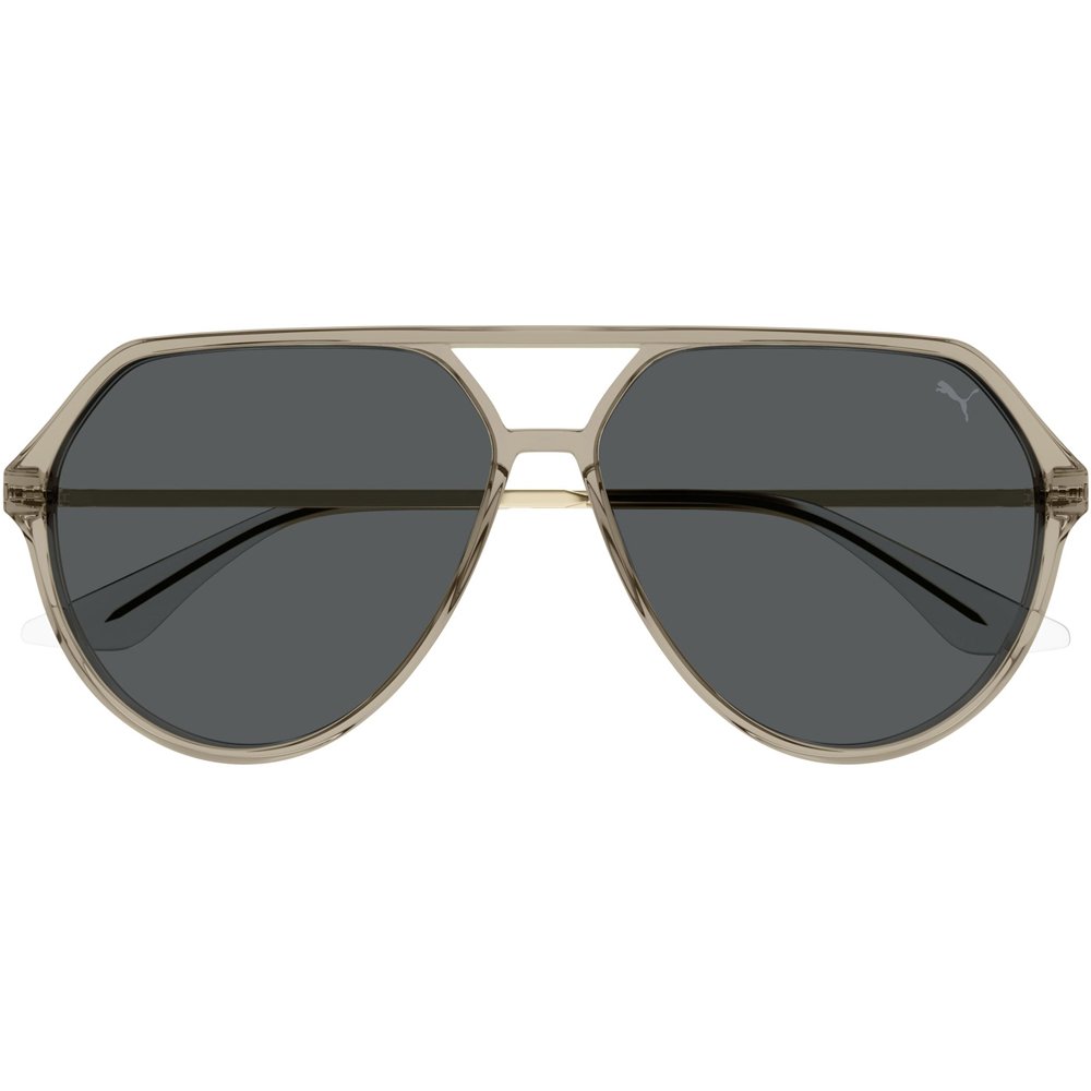 Óculos de Sol Puma PU0459S 004 Marrom Masculino Marrom 2