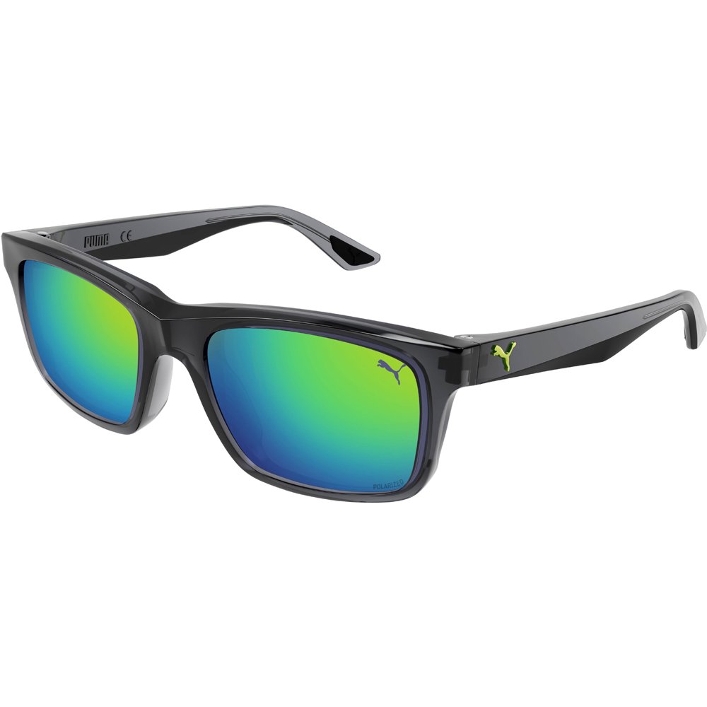 Óculos de Sol Puma PU0402S 003 Polarizado Preto Masculino