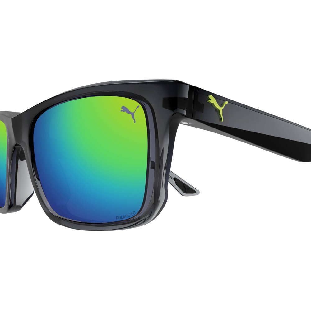 Óculos de Sol Puma PU0402S 003 Polarizado Preto Masculino Preto 3