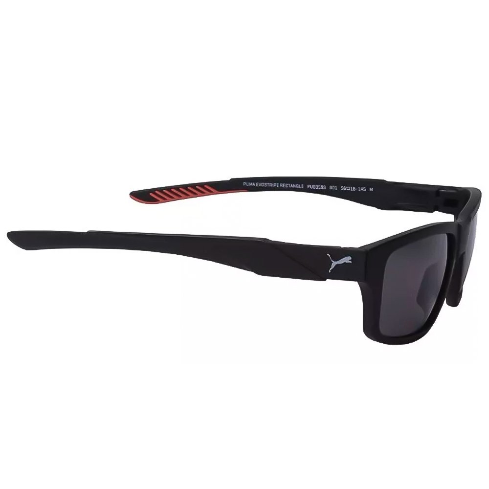 Óculos de Sol Puma PU0359S 001 Preto Masculino Preto 2