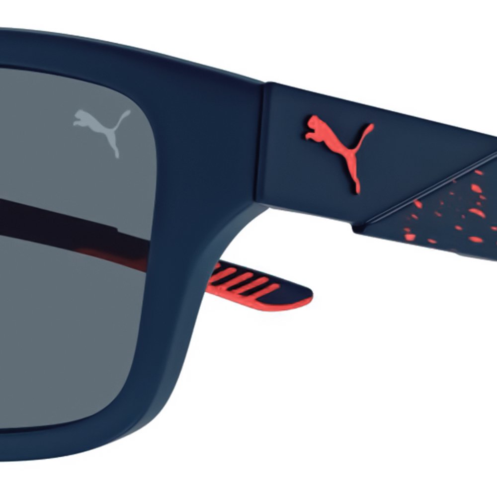 Óculos de Sol Puma PU0396S 001 Azul Masculino Azul 3