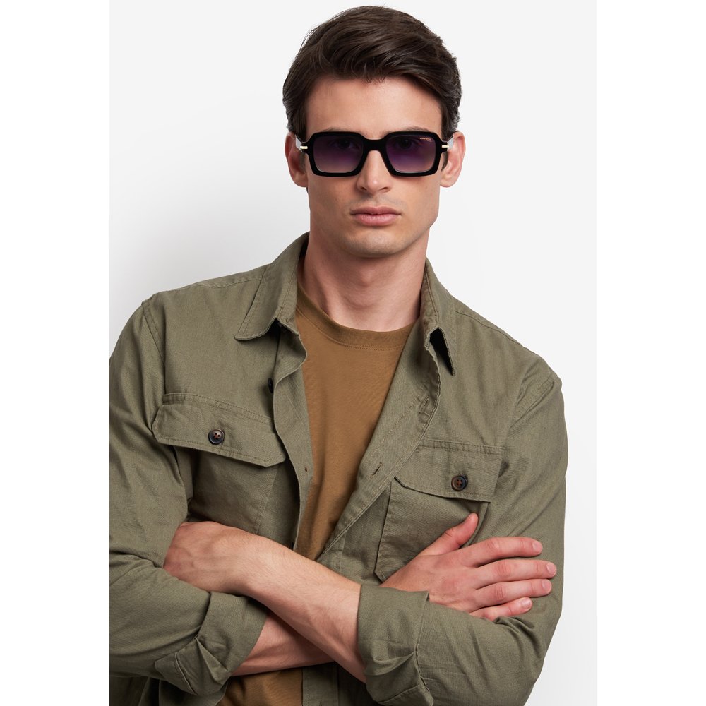 Óculos de Sol Carrera 358 S 2M2 5008 Dourado Masculino Preto 8