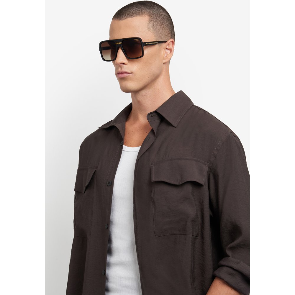 Óculos de Sol Carrera Victory 09 S I465986 Dourado Masculino Preto 8