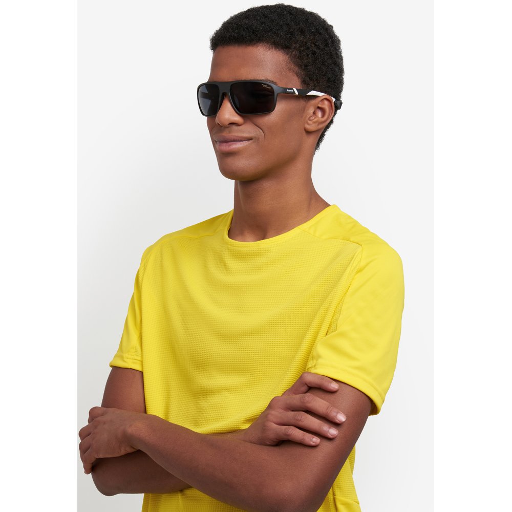 Óculos de Sol Polaroid 7058 S 003 64E3 Preto Masculino Preto 9
