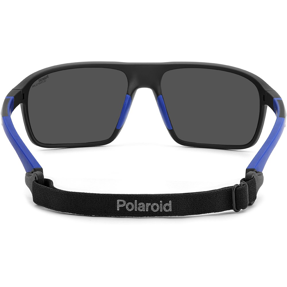 Óculos de Sol Polaroid 7058 S 0VK 64QG Preto Masculino Preto 5