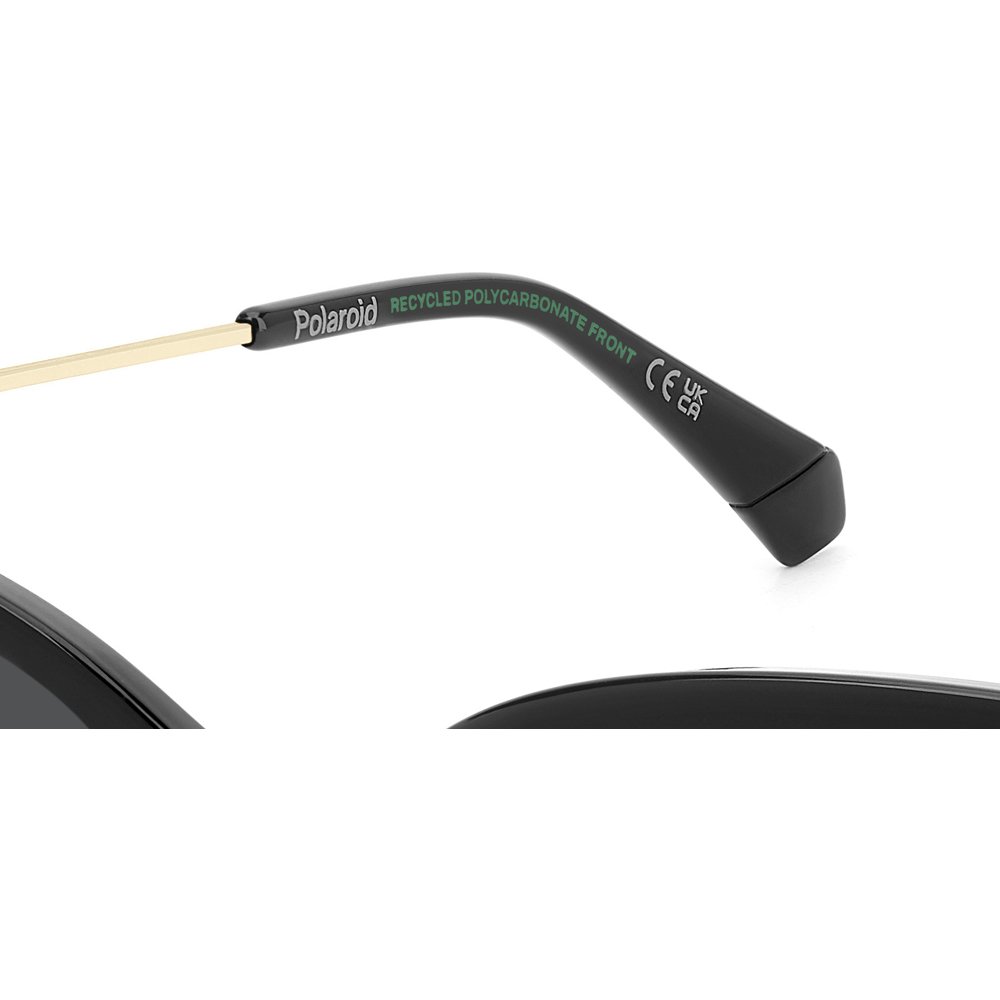 Óculos de Sol Polaroid 4184 S X 807 52M9 Preto Feminino Preto 6