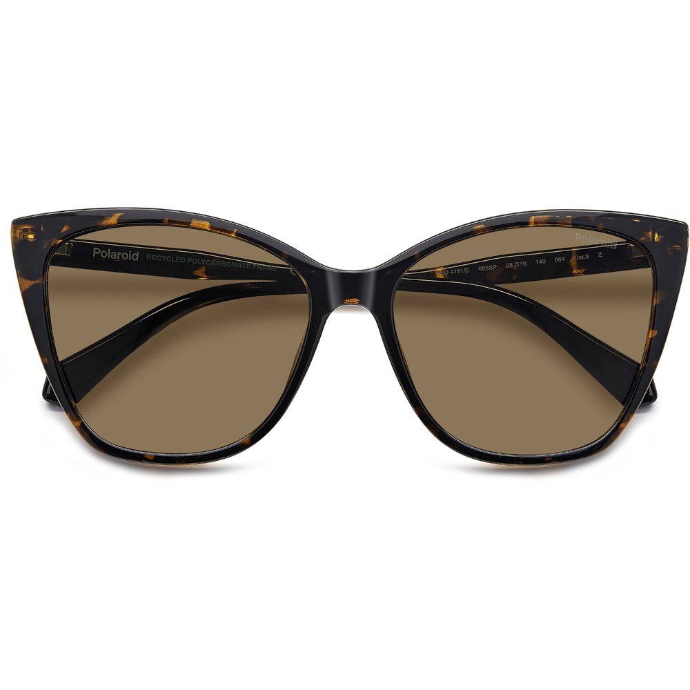 Óculos de Sol Polaroid 4181 S 086 56SP Marrom Feminino Marrom 4