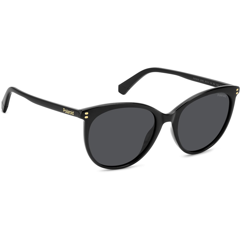 Óculos de Sol Polaroid 6231 S 807 55M9 Preto Feminino Preto 2