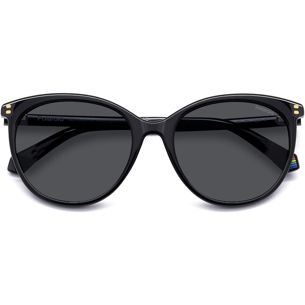 Óculos de Sol Polaroid 6231 S 807 55M9 Preto Feminino Preto 4
