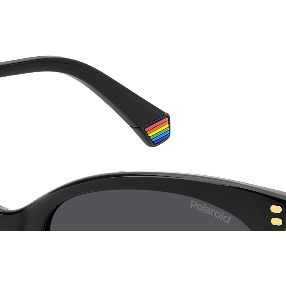 Óculos de Sol Polaroid 6231 S 807 55M9 Preto Feminino Preto 7