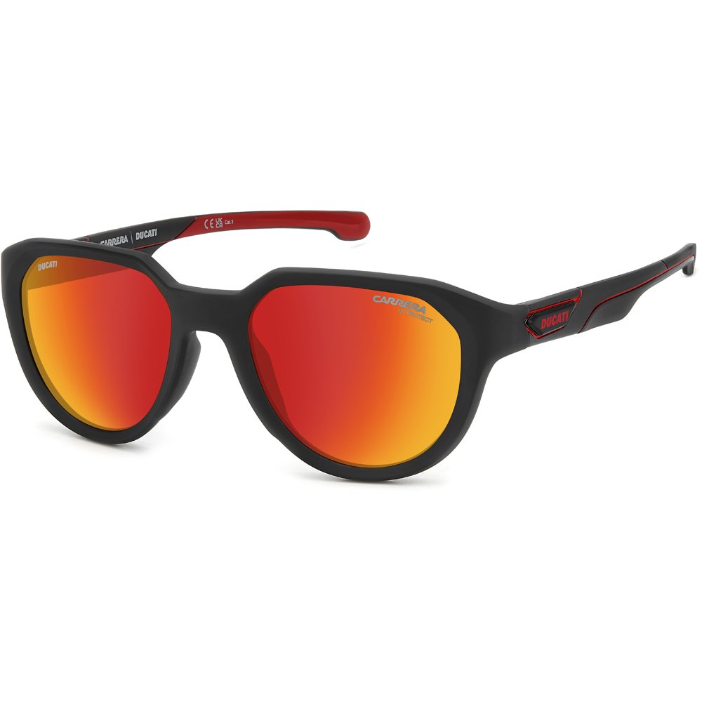 Óculos de Sol Carrera Ducati 050 S 003 53UZ Preto Masculino Preto 1