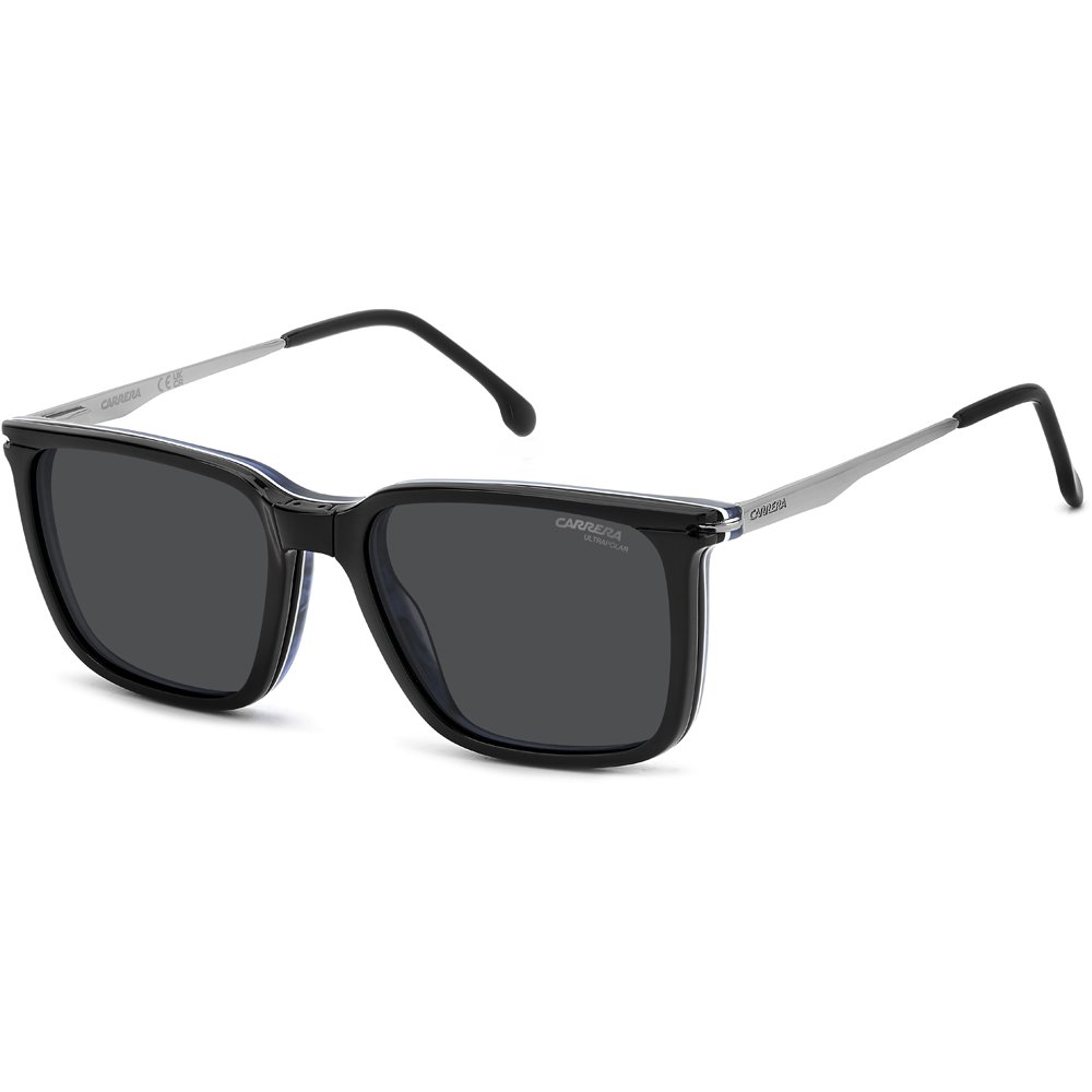 Óculos de Sol Carrera Clip On 357C 9ZJ 5417 Preto Masculino Preto 6