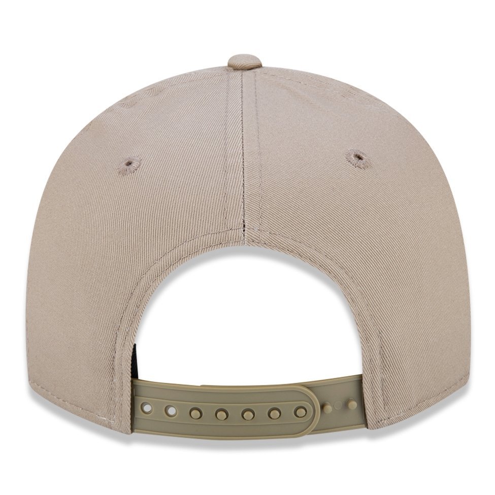 Bone New Era 9FORTY A-Frame MLB New York Yankees Bege Bege 4
