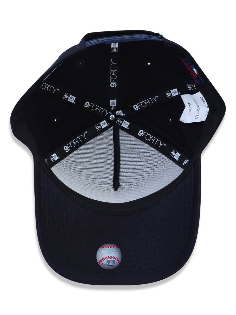 Bone New Era 9FORTY A-Frame MLB New York Yankees Marinho 5