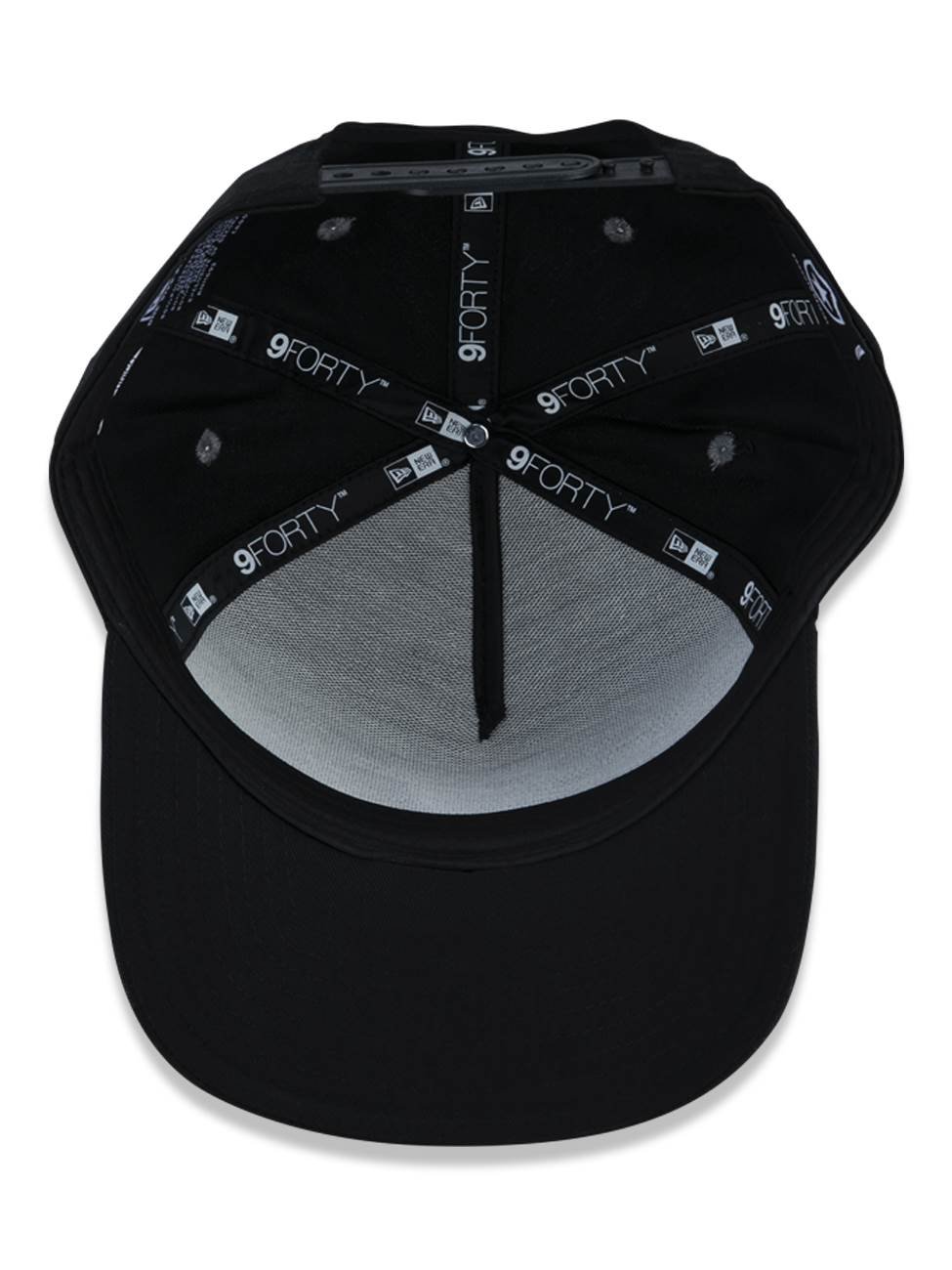 Bone New Era 9FORTY A-Frame Botafogo Preto 5