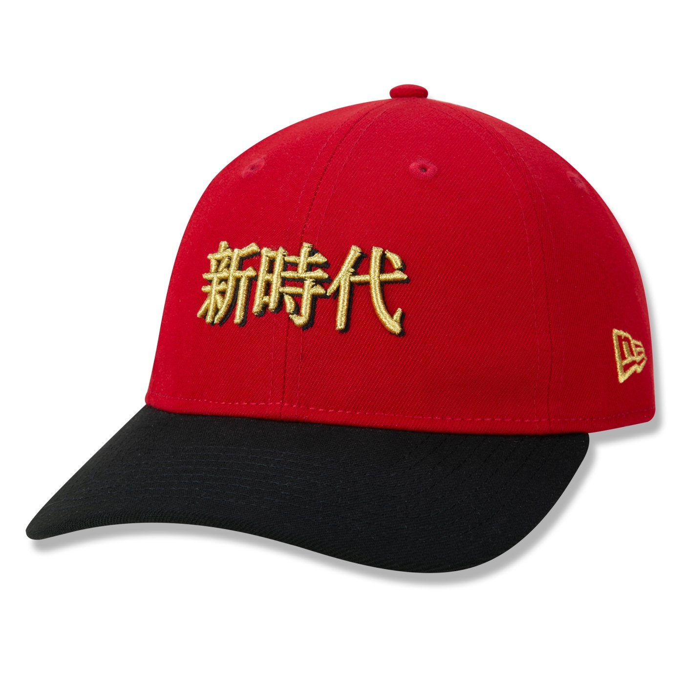 Bone New Era 9FORTY Golden Culture Strapback Aba Curva Vermelho 1