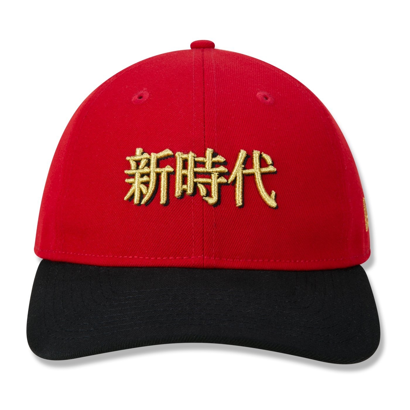 Bone New Era 9FORTY Golden Culture Strapback Aba Curva Vermelho 2