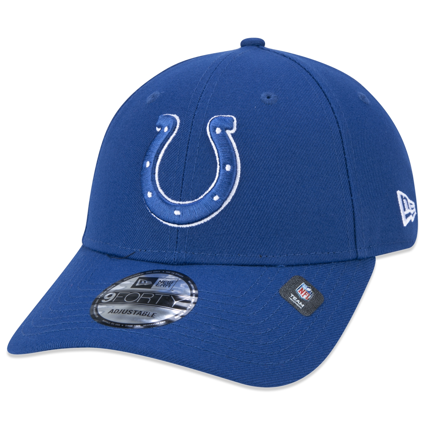 Bone New Era 9FORTY Snapback NFL Indianapolis Colts Aba Curva Azul Azul 1