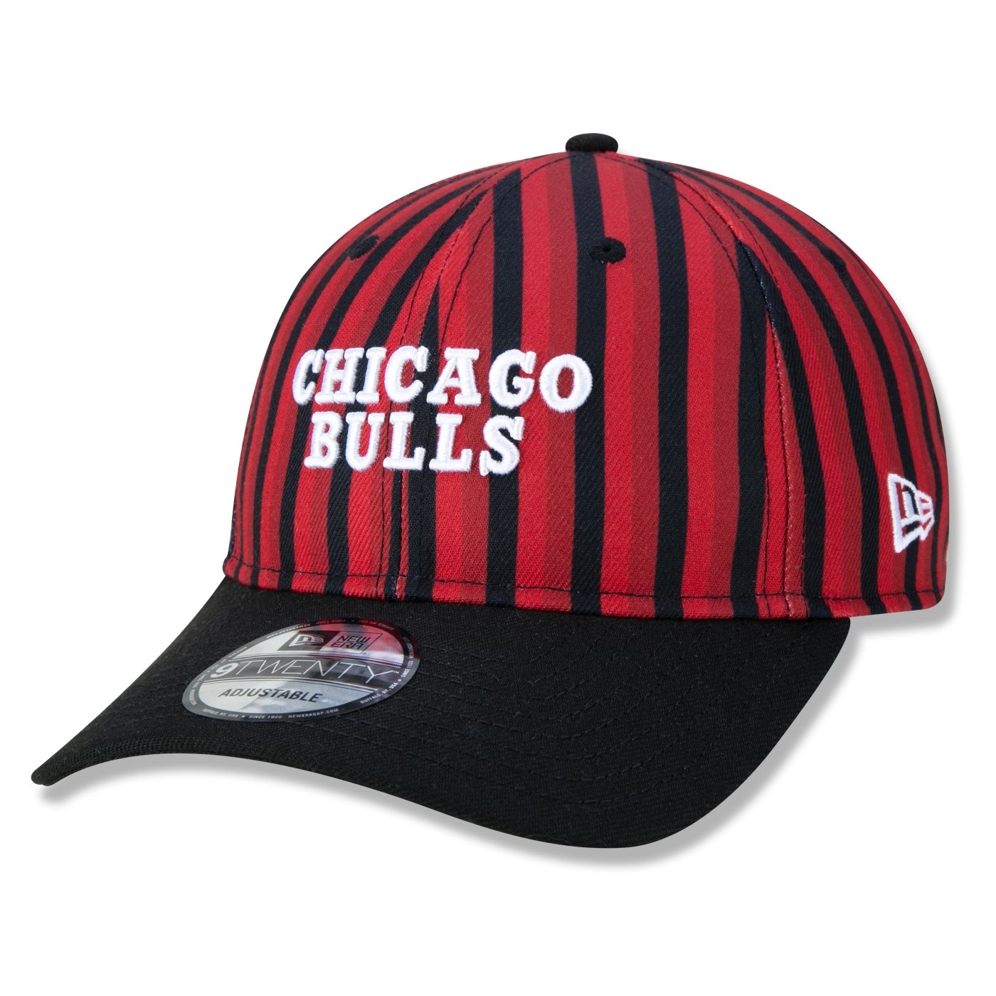 Bone New Era 9TWENTY Strapback Aba Curva NBA Chicago Bulls Soccer Style