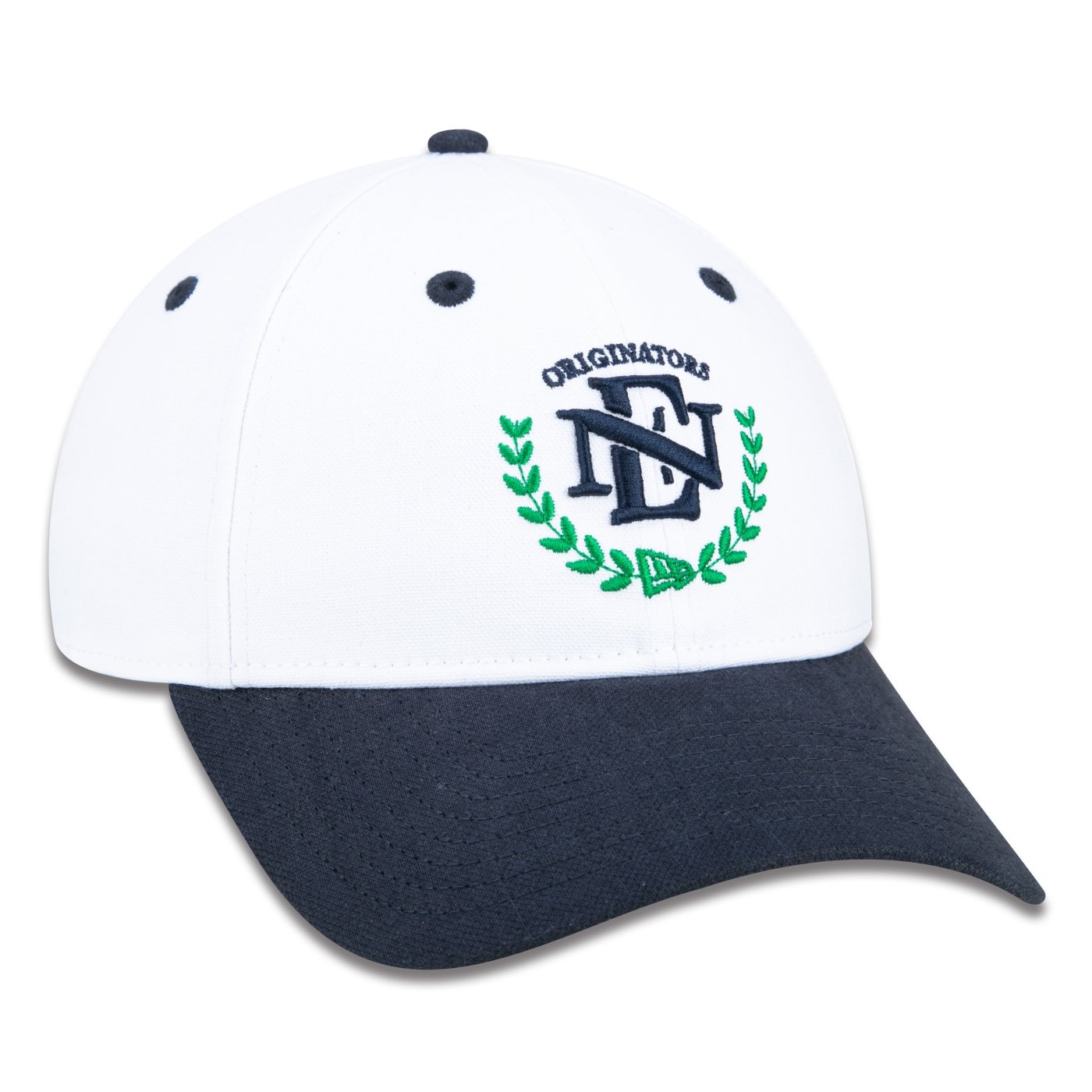 Bone New Era 9TWENTY Strapback Vintage Aba Curva Branco Branco 3